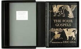 The Four Gospels of the Lord Jesus Christ illustrated by Eric Gill, 2007 - Luxury Limited Edition by The Folio Society
